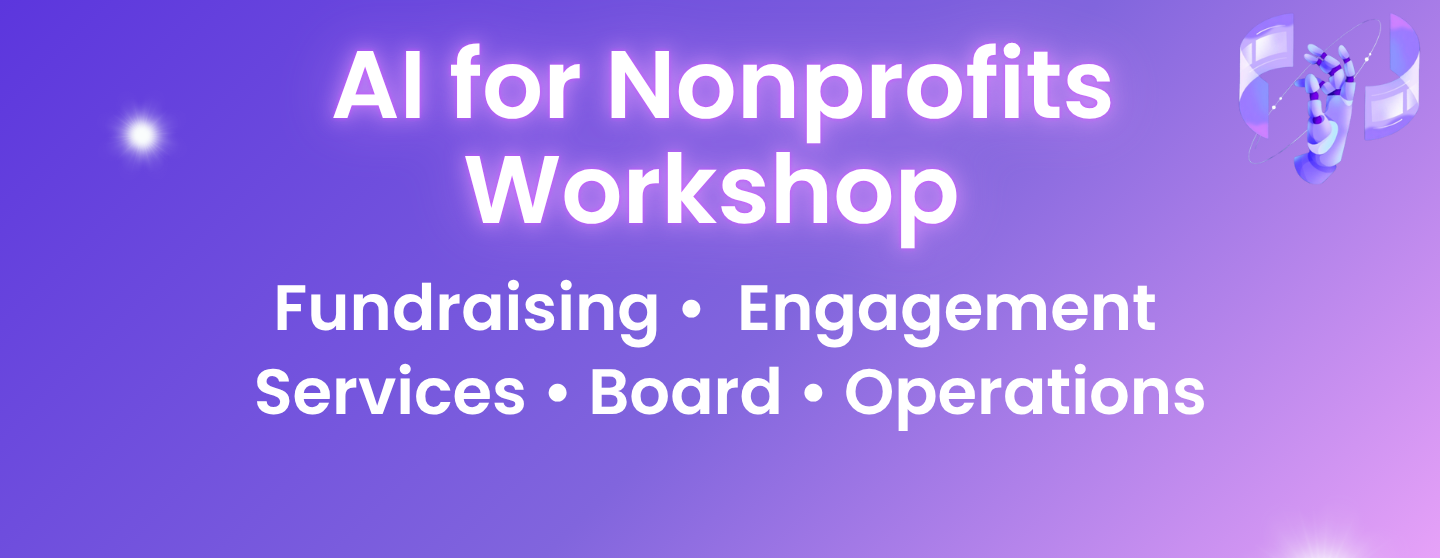 Artificial Intelligence for Non-profits